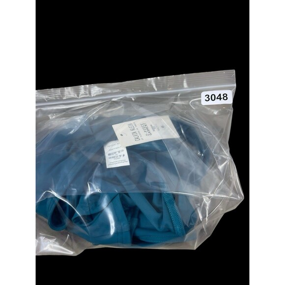 Calvin Klein Women’s 2-Piece Pleated Front Tankini Swimsuit Set Size 6 Teal NWT - Picture 15 of 16